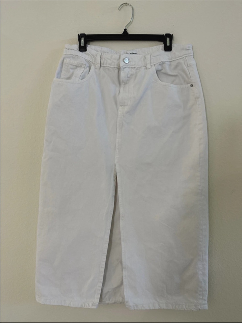 Women’s Straight Leg Jeans in White - Clean High-Waist Styling